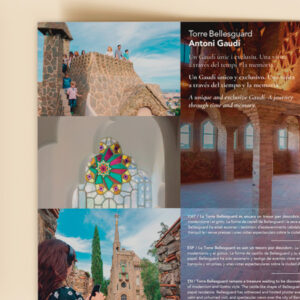 Folleto Bellesguard Gaudí